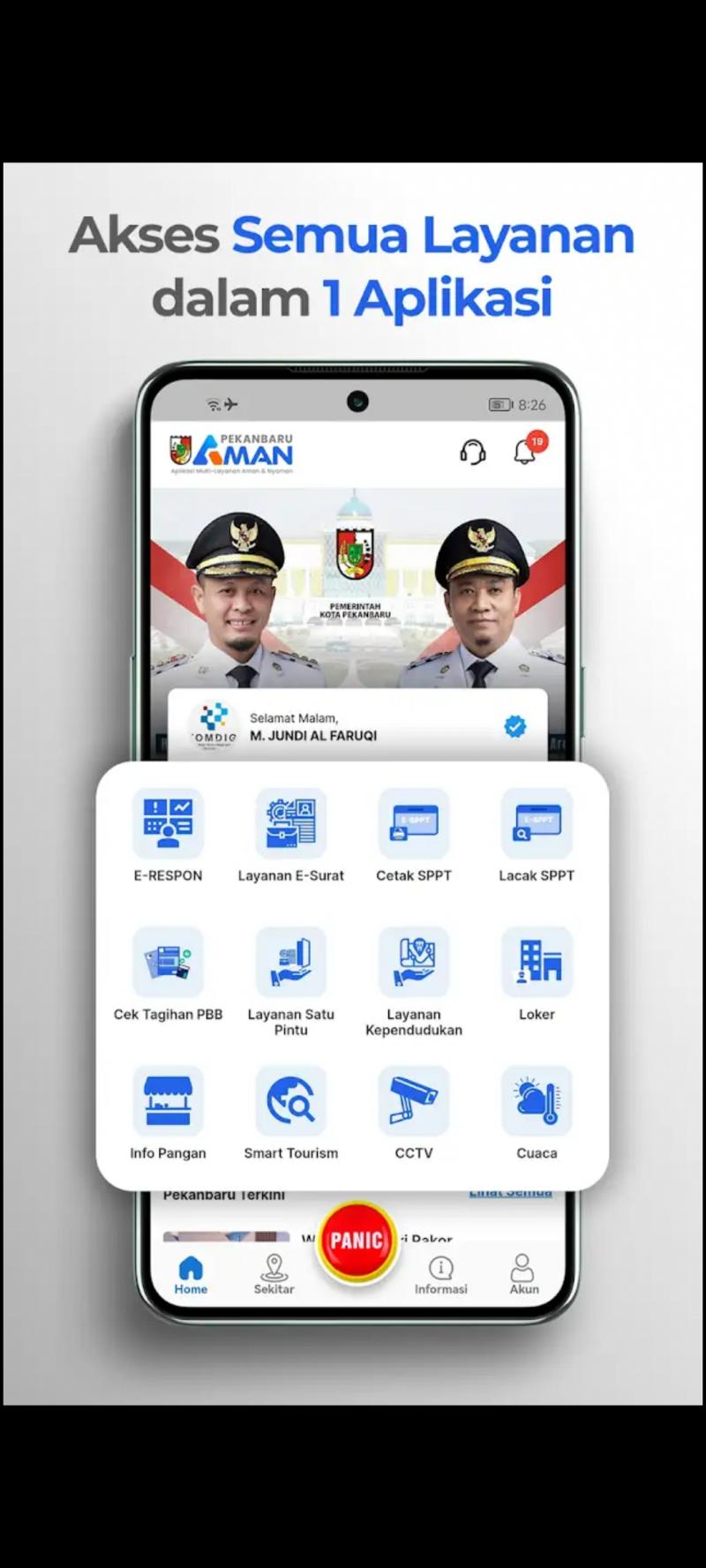 Semua Aduan Terpadu di Pekanbaru AMAN